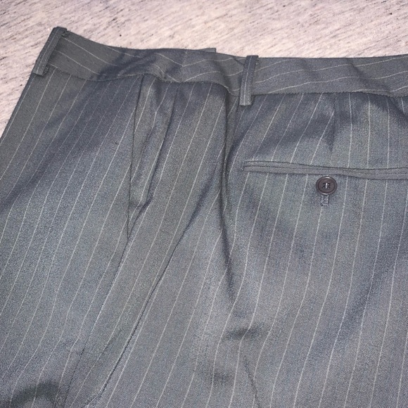 Plus Size Pinstripe Calvin Klein Suit - Picture 9 of 16